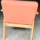 Light wood armchair