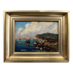 Tableau HST Marine avec - mer