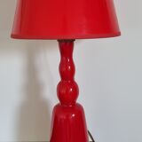 Vintage glass foot lamp