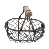 Mini basket in wire metal