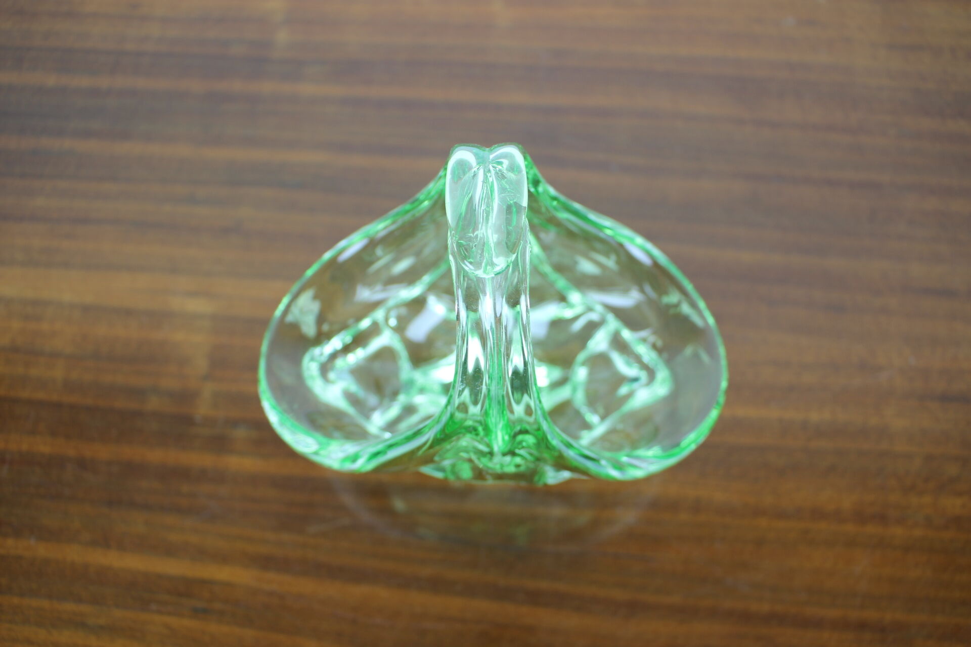 Mid-century glass bowl designed by josef hospodka, 1960's