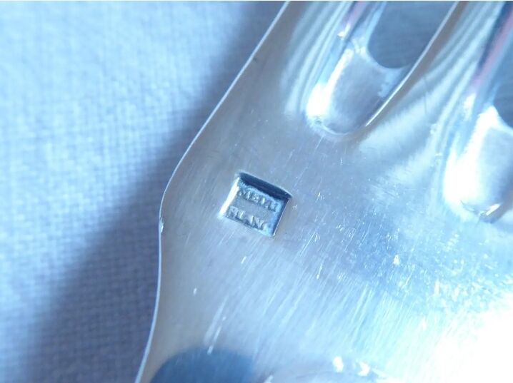 White metal cutlery, R&C Goldsmith