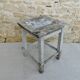 Wooden workshop stool, original color