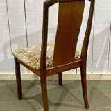 Set of 6 G-Plan teak chairs from the 1970s.