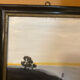 Oil painting - trees on the hill