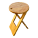 Suzy folding stool, designed by Adrian Reed, 1980s