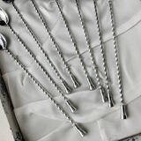 Coffret de 8 cuillères à mazagran , cocktail , glace en acier inoxydable