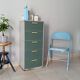Vintage metal folding chair