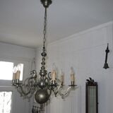 1980 tin chandelier