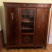 Empire mahogany and bronze armoire – France, 19th century