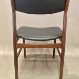Set of 4 "Scandinavian design" chairs 1950