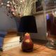 Wood lamp, fabric cable 2M, lampshade