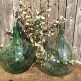 Lot de 2 dame jeanne anciennes