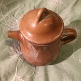 Mallet pottery teapot in Puisaye stoneware