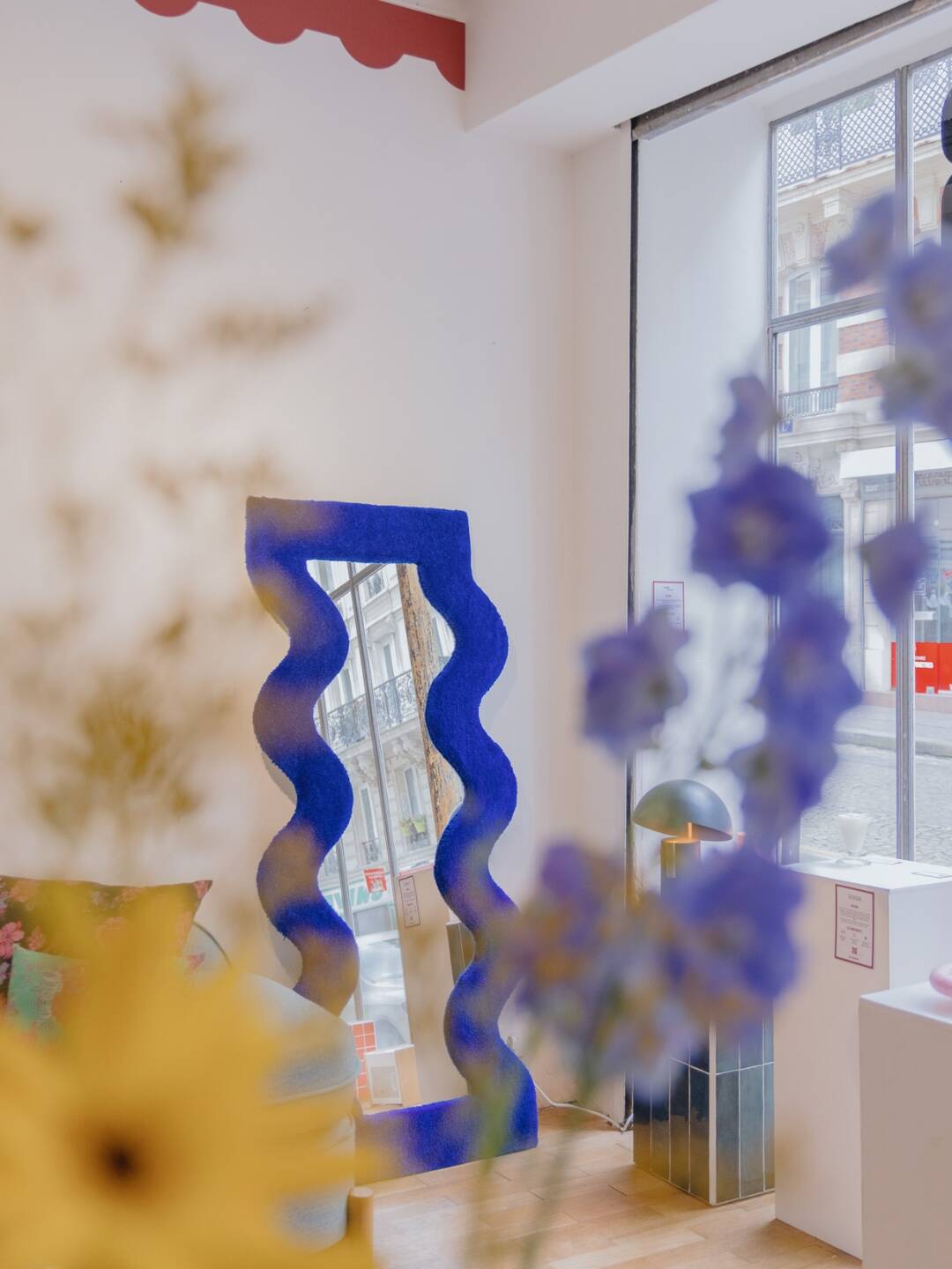 Grand Miroir Ondulé Klein