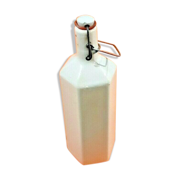 Bouteille bouillotte grès émaillé fermoir mécanique