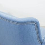 Swedish modern elegant Carl Malmsten sofa 'Samsas' by OH Sjögren, 1960's