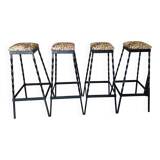 4 brutalist stools from the 1950s
