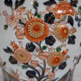 Vase with Imari decoration, signed H. Gibot - 1943