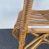 Rattan armchair