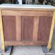 Louis xvi display cabinet in gilded wood