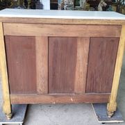 Louis xvi display cabinet in gilded wood