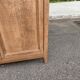 Parisian bonnetière cabinet, stripped display in solid oak from the 1930s.