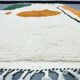Hand-woven Beni Ouraine wool rug, size 150 x 250 cm