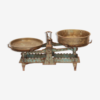 1900 antique italian kitchen scale