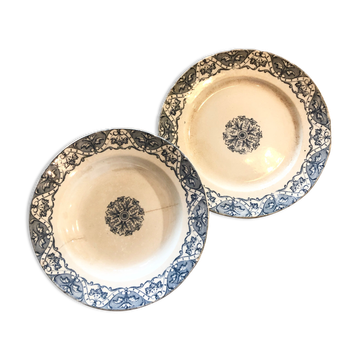 Assiette terre de fer