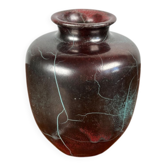 German studio pottery vase Art Deco by Richard Uhlemeyer, 1940s.