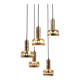 Bakalowits Lustre and Crystal Five-Arm Cascade Suspension, Austria
