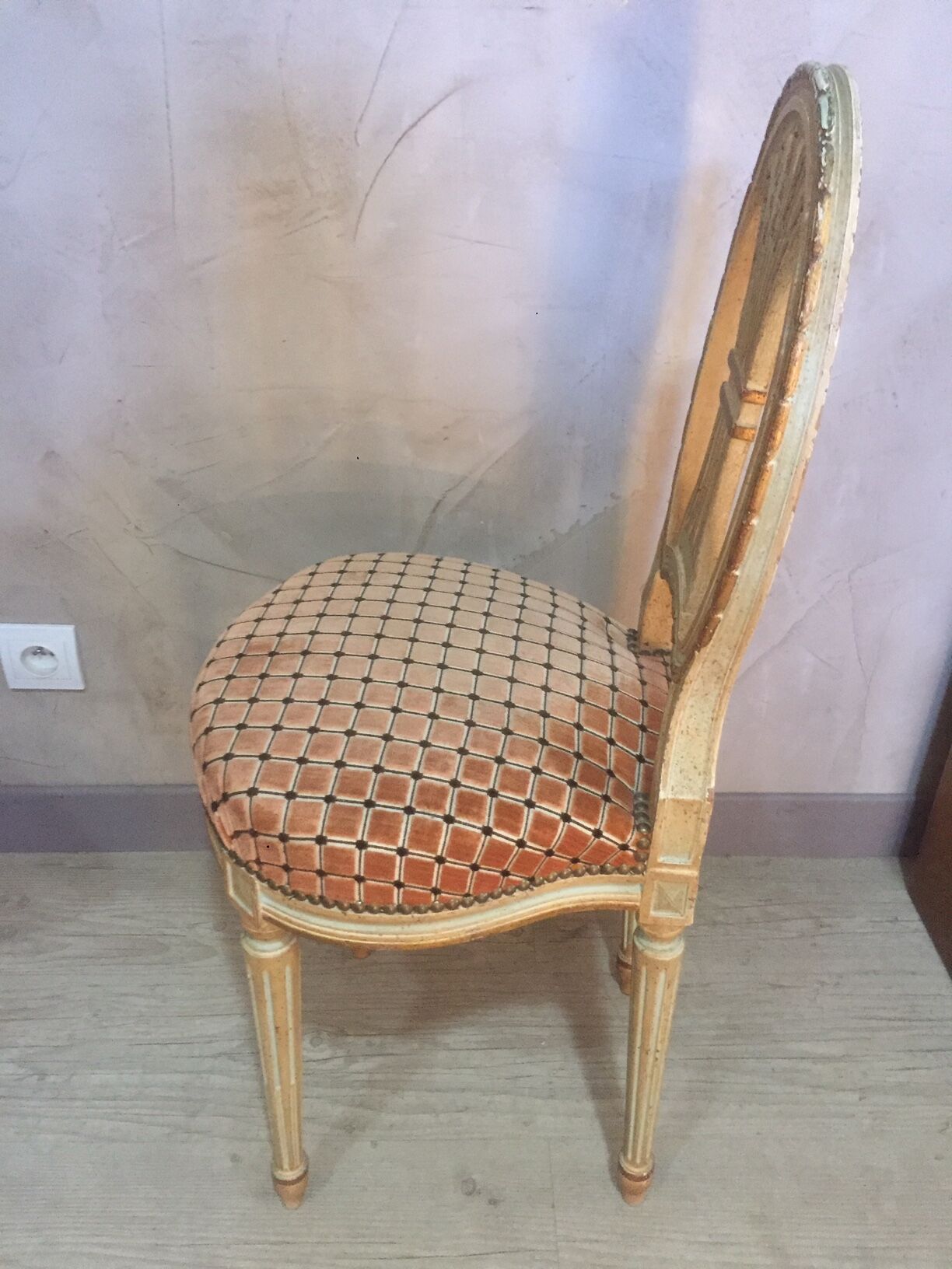 Mongolian Chair Louis XVI style