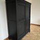 Parisian black velvet wardrobe