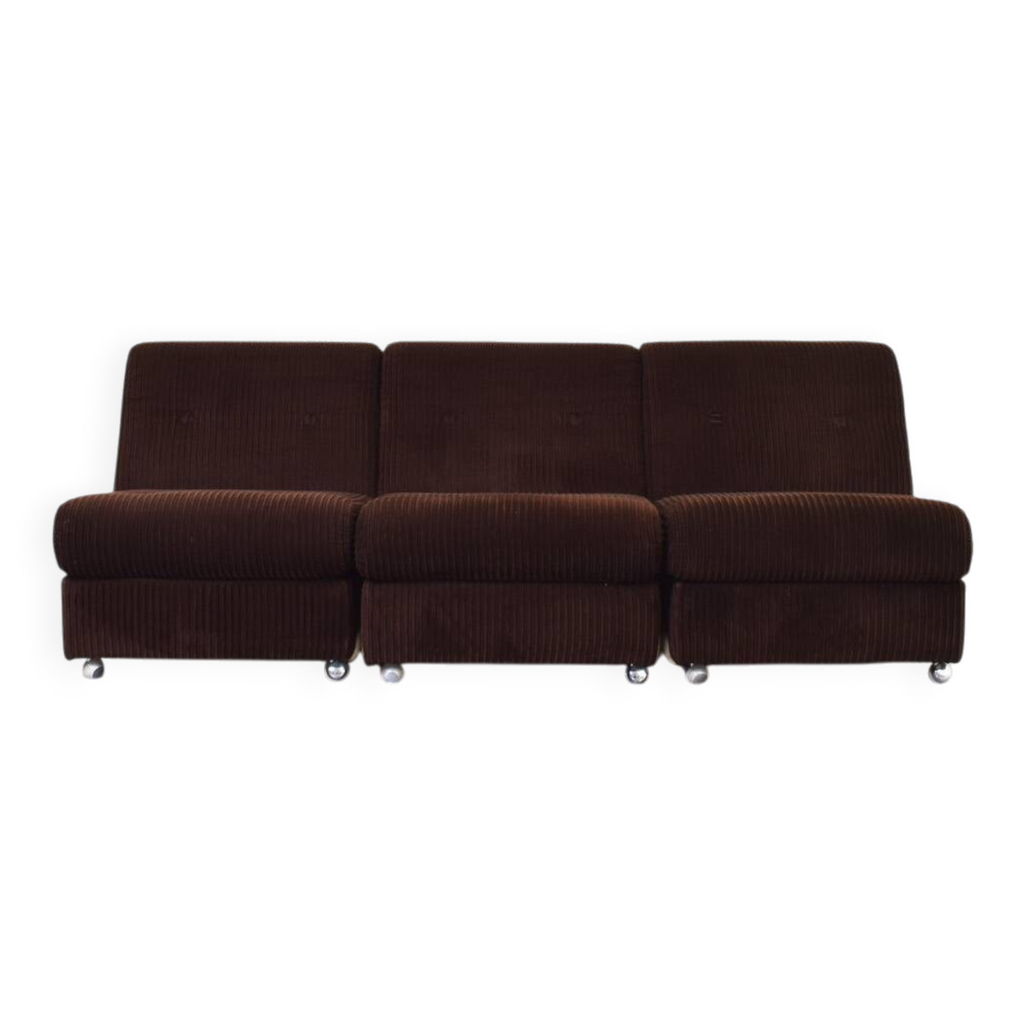 Canapé modulaire allemand du milieu du XXe siècle, années 1970.