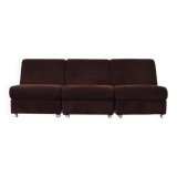 Canapé modulaire allemand du milieu du XXe siècle, années 1970.