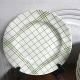 Lot of 12 Gien dessert plates