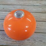 Orange ice cube pot 1970