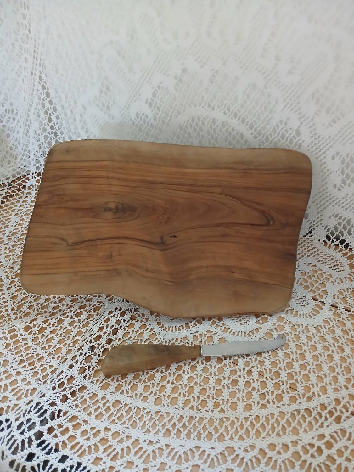 Olive wood cheese/charcuterie board