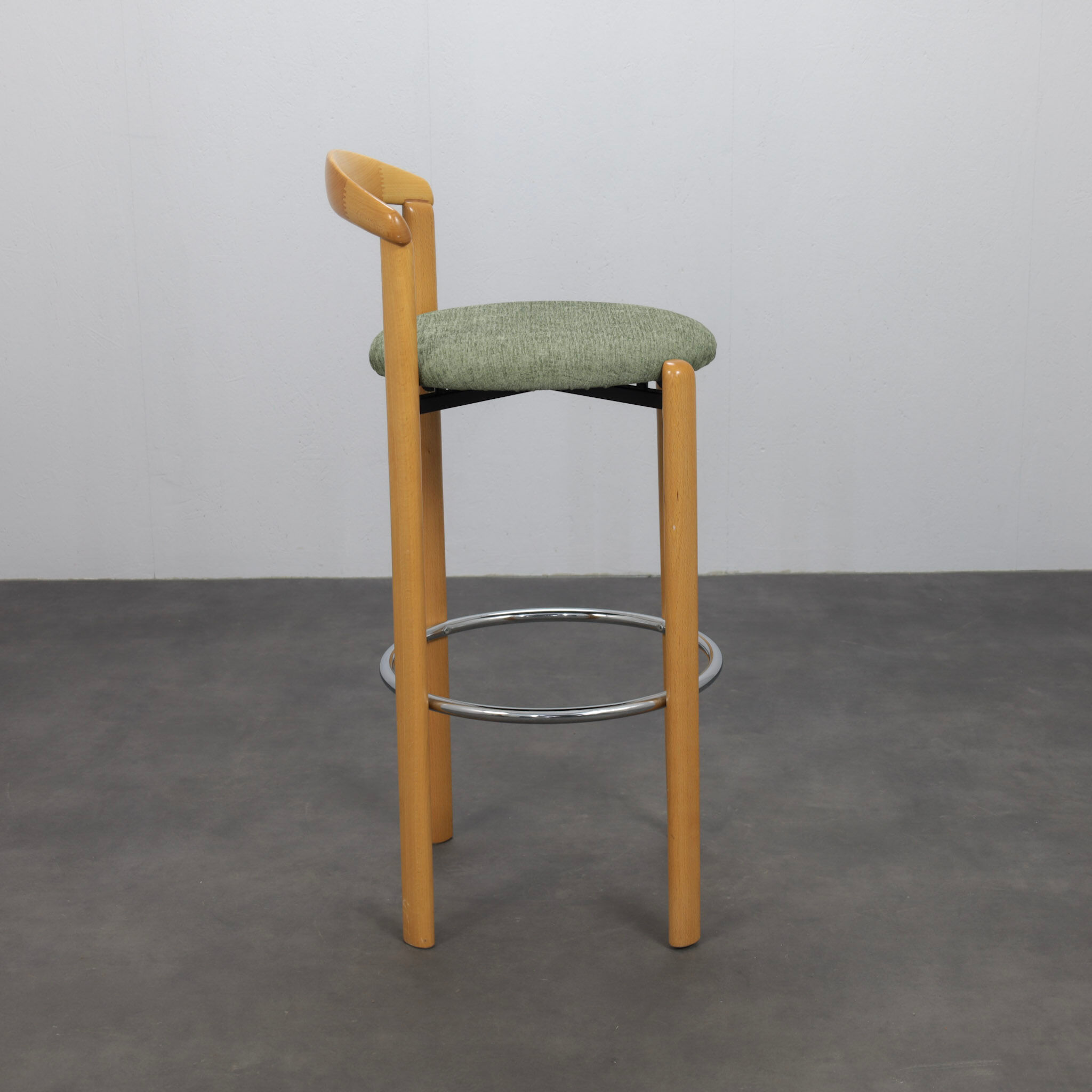 Set of 3 postmodern bar stools by Casala, Germany, 1980s
