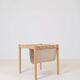 Danish side table with magazine holder by S.P. Jensen for BRDR Furbo