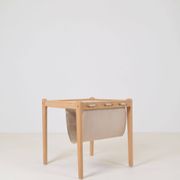 Table d'appoint danoise avec porte-revues par S.P. Jensen pour BRDR Furbo