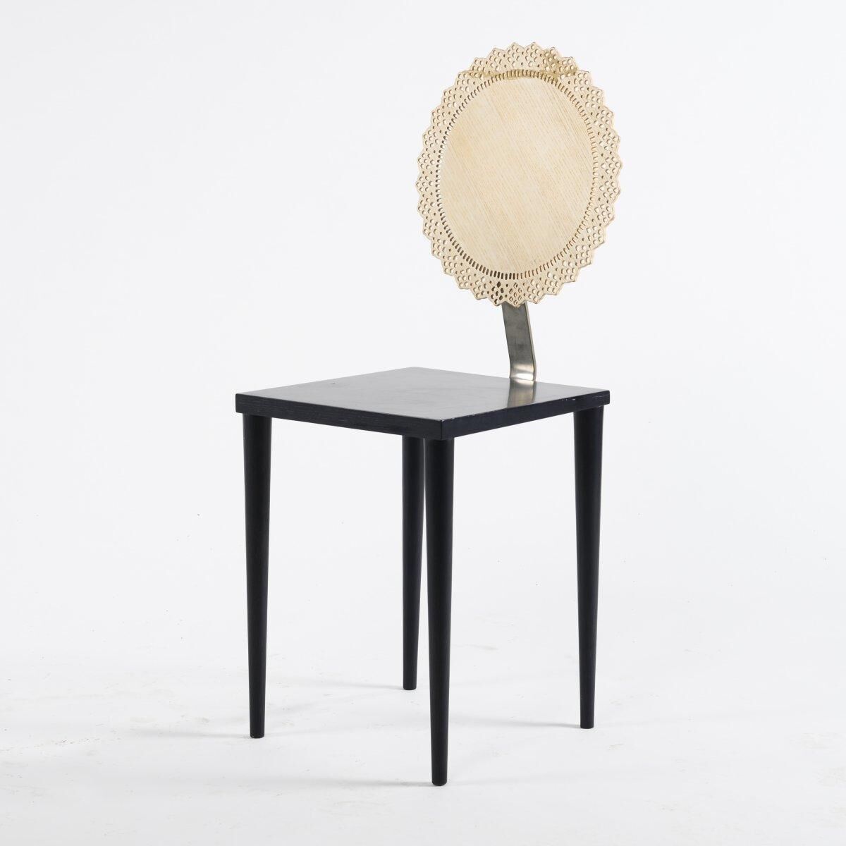 Chaise Tatlim par Marco Mencacci pour Sawaya & Moroni, Milan