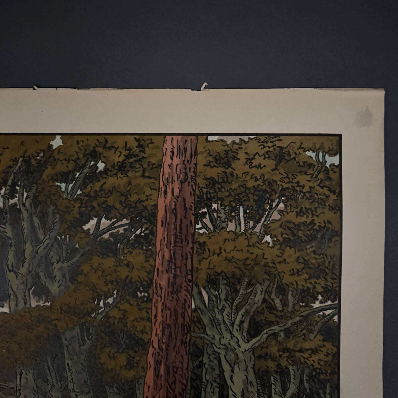 Lithograph by Henri Rivière Aspects of Nature - The Forest