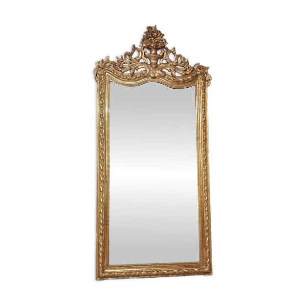 Miroir XIX inspiration Louis XVI 2m15 x 98cm