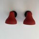 Lot 2 old vintage articulated wall lamps 1950