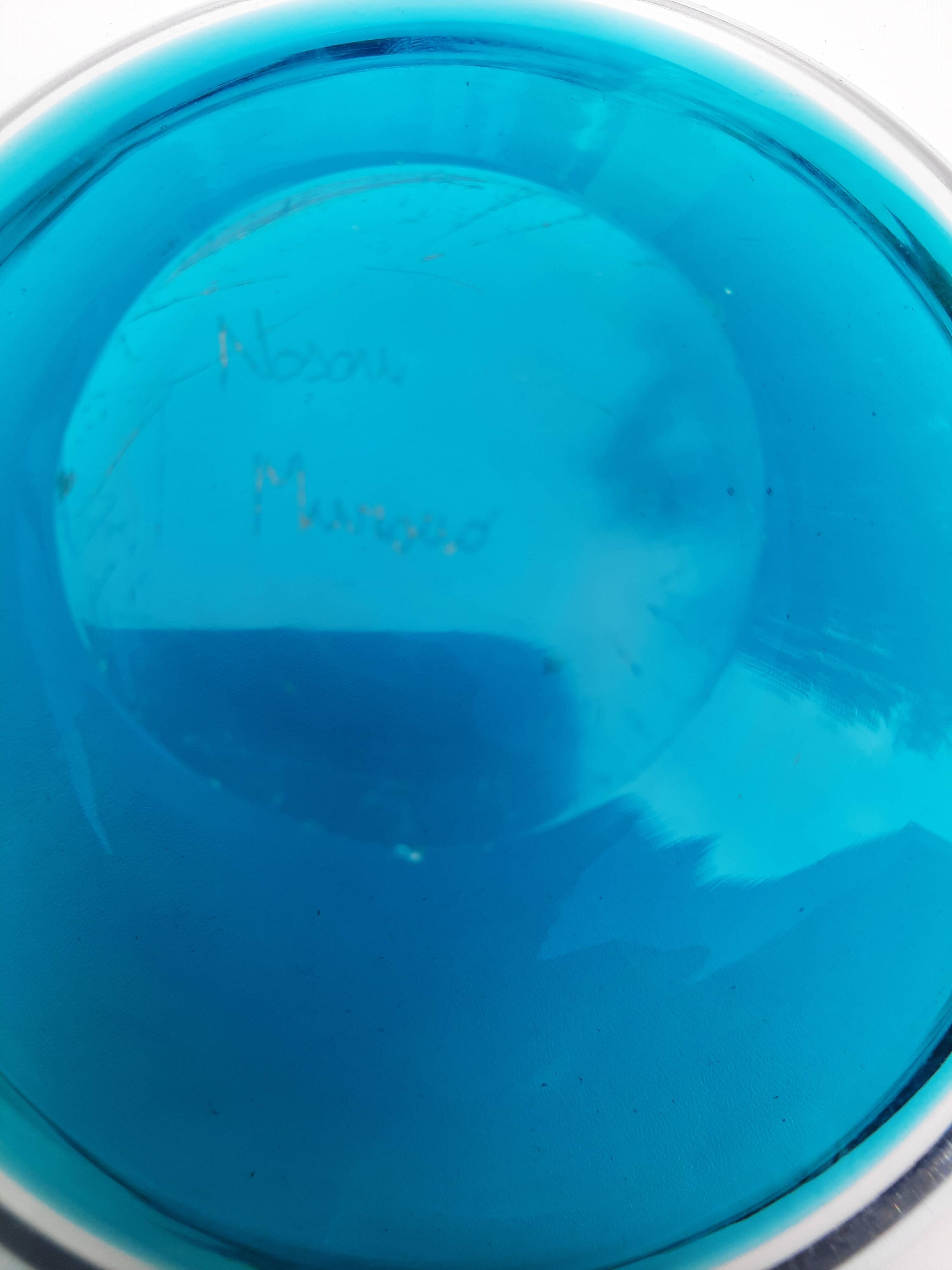 Murano glass pocket watch by Carlo Nason, 1970s-1980s