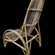 Énorme paire de fauteuil en Rotin des années 50 Sud de la France