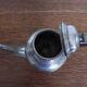 Vintage silver metal teapot