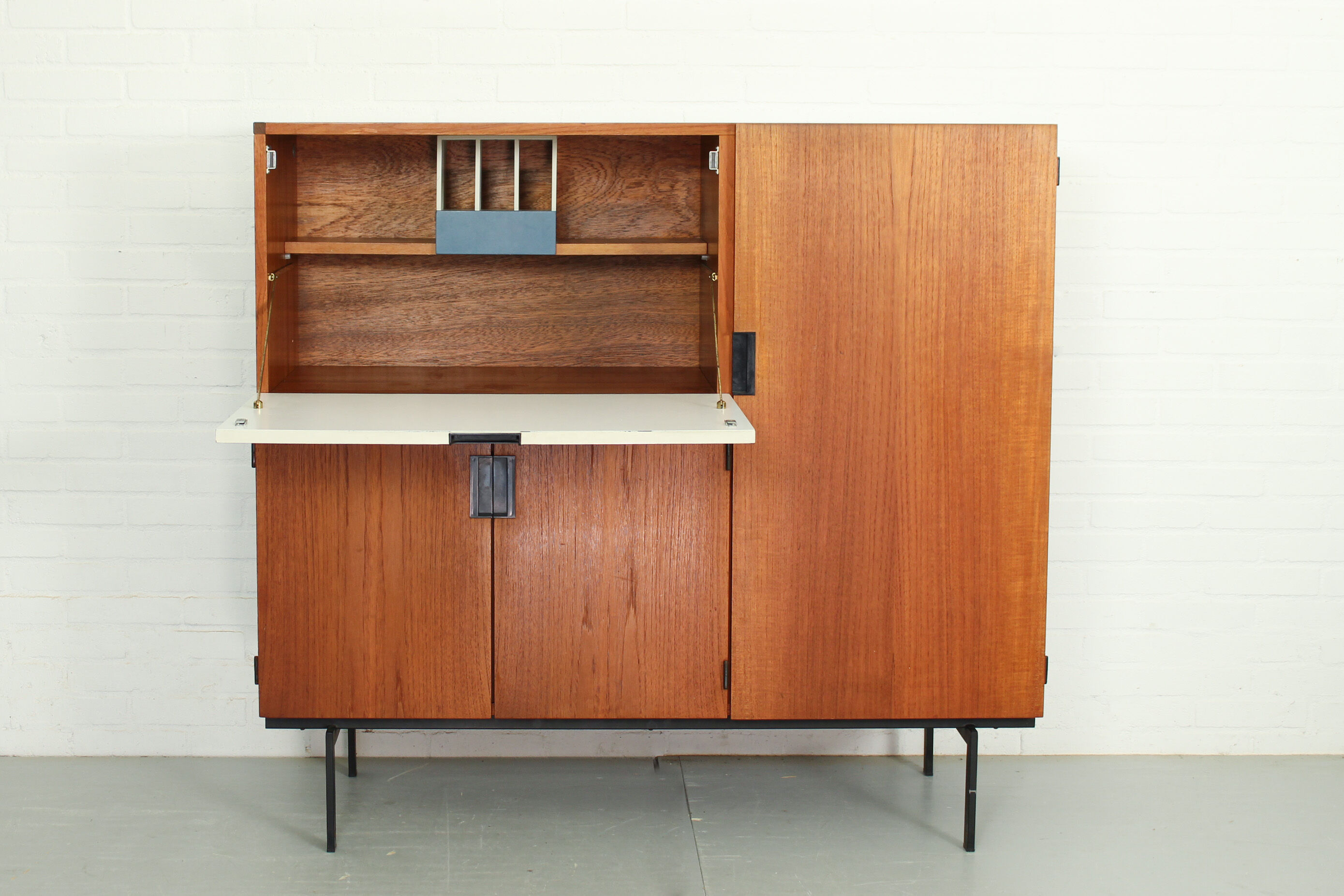CU01 teak cabinet by Cees Braakman for Pastoe, 1958